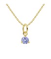 June Birthstone Silver Necklace SPE-5715